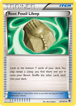 Root Fossil Lileep card art