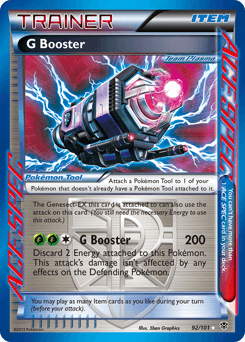 G Booster card art