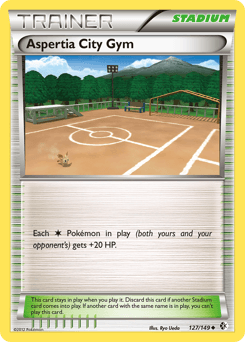 Aspertia City Gym card art