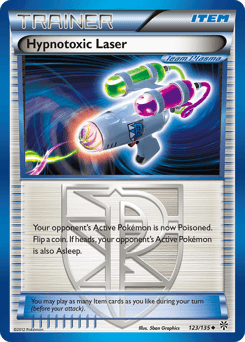 Hypnotoxic Laser card art