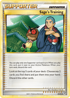 Sage’s Training card art