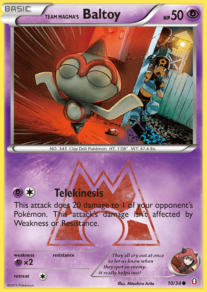 Team Magma’s Baltoy