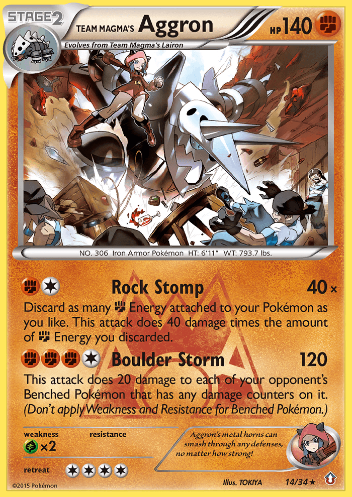 Team Magma’s Aggron