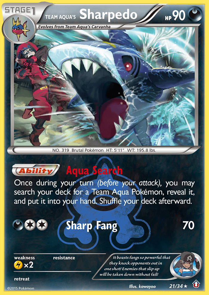 Team Aqua’s Sharpedo