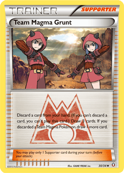 Team Magma Grunt card art