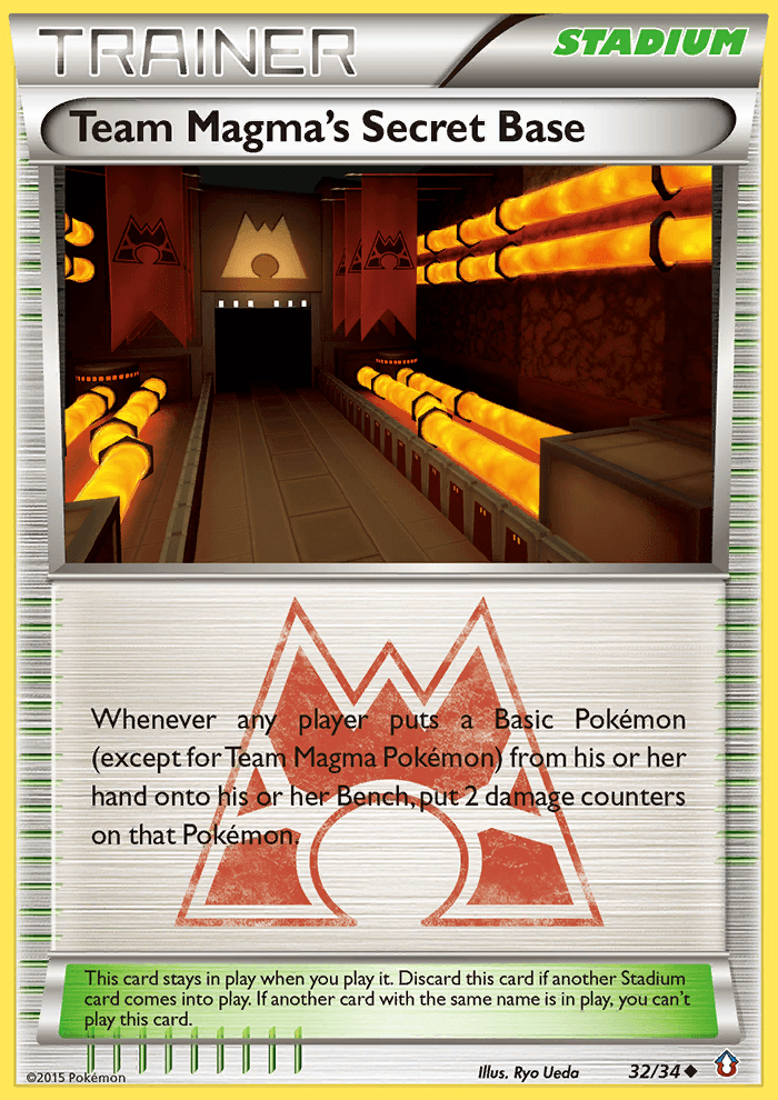 Team Magma’s Secret Base