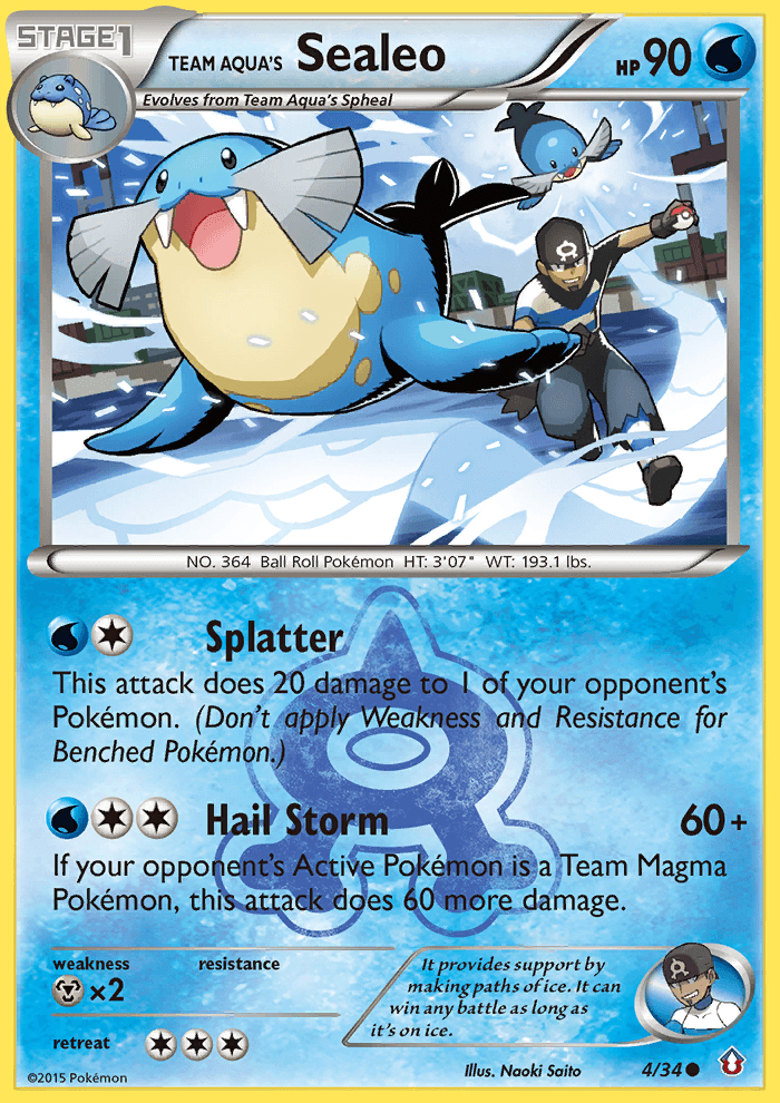 Team Aqua’s Sealeo