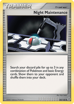 Night Maintenance card art