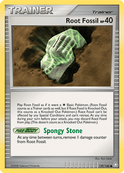 Root Fossil card art