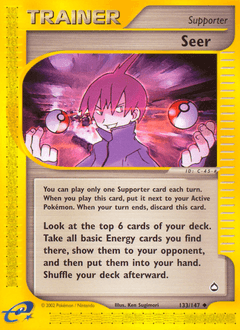 Seer card art