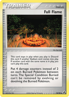 Full Flame card art