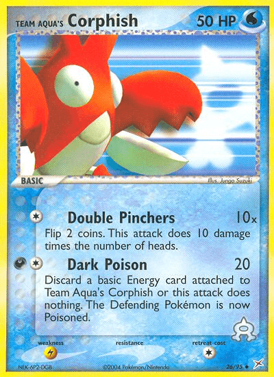 Team Aqua’s Corphish