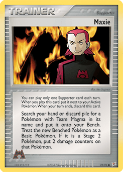 Maxie card art