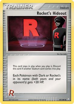 Rocket’s Hideout card art