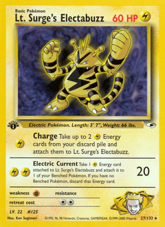 Lt. Surge’s Electabuzz