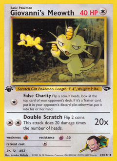 Giovanni’s Meowth