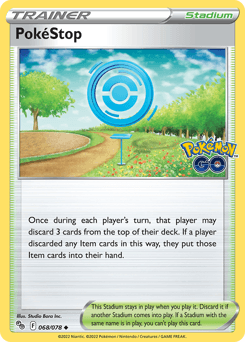 PokéStop card art