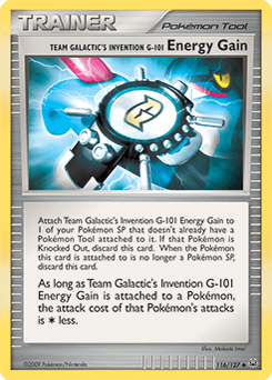 Team Galactic’s Invention G-101 Energy Gain