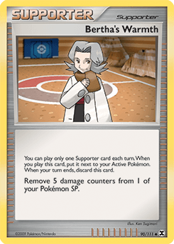 Bertha’s Warmth card art