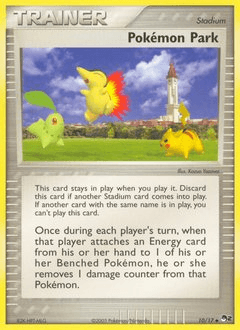 Pokémon Park card art