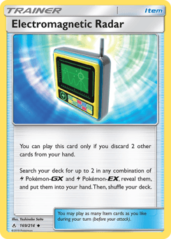 Electromagnetic Radar card art
