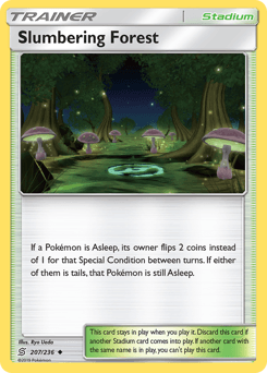 Slumbering Forest card art