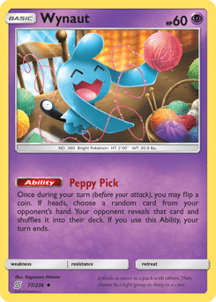 Wynaut card art