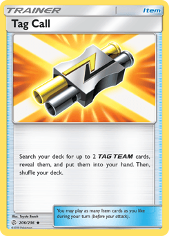 Tag Call card art