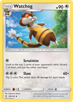 Watchog card art