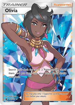 Olivia card art