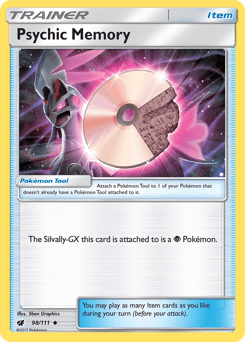 Psychic Memory card art
