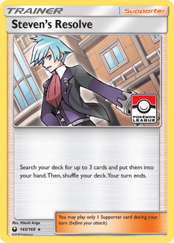 Steven’s Resolve card art