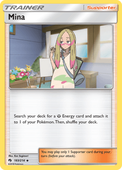 Mina card art