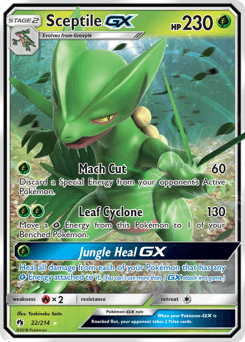 Sceptile card art