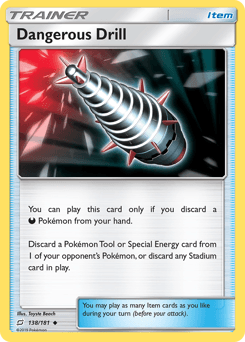 Dangerous Drill card art