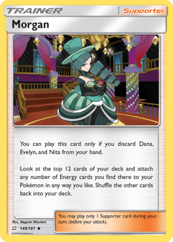 Morgan card art