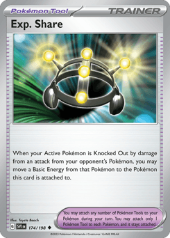 Exp. Share card art