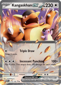 Kangaskhan card art