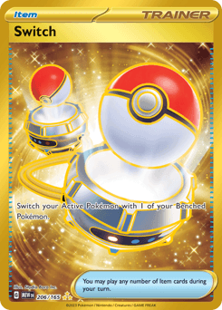 Switch card art
