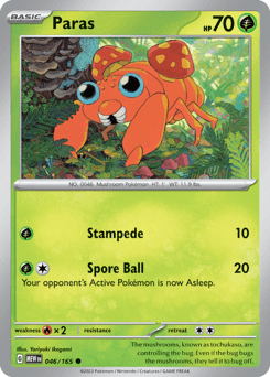 Paras card art