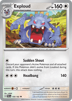 Exploud card art