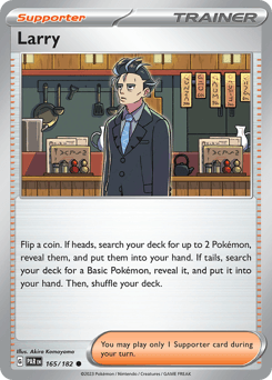 Larry card art