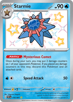 Starmie card art
