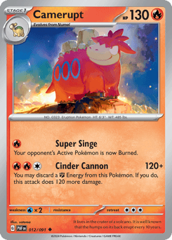 Camerupt card art