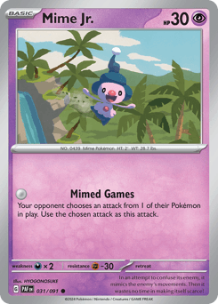 Mime-Jr card art
