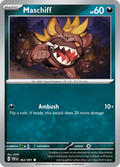 Maschiff card art