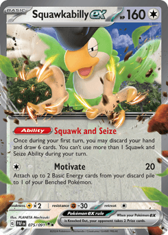 Squawkabilly card art