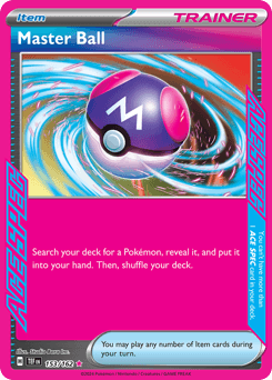 Master Ball card art