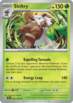 Shiftry card art