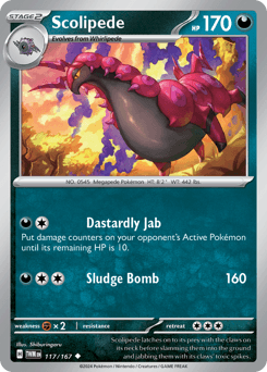 Scolipede card art